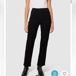 NWT Rolla’s original high-rise straight black corduroy jeans